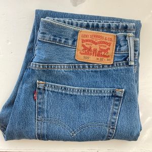 Men’s Levi’s 505s 32x30 Jeans. Blue.